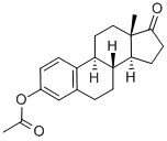 结构式 CAS# 901-93-9, 乙酸雌酮