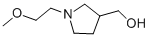 structure of CAS# 90227-42-2, [1-(2-Methoxyethyl)-3-pyrrolidinyl]methanol;[1-(2-Methoxyethyl)-3-Pyrrolidinyl]Methanol;Nsc108202