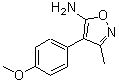 CAS#: 902835-79-4， 4-(4-methoxyphenyl)-3-methyl-isoxazol-5-amine