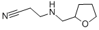 structure of CAS# 90322-18-2, 3-[[(Tetrahydro-2-Furanyl)Methyl]Amino]-Propanenitrile;3-[(TETRAHYDROFURAN-2-YLMETHYL)AMINO]PROPANENITRILE;3-(TETRAHYDROFURFURYLAMINO)PROPIONITRILE