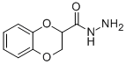 structure of CAS# 90557-92-9, 2,3-Dihydro-1,4-benzodioxine-2-carbohydrazide;Bas 00700640;Oprea1_567744;Maybridge1_004904
