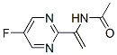 结构式 CAS# 905587-32-8, N-[1-(5-氟-嘧啶-2-基)乙烯基]-乙酰胺