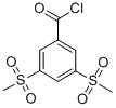 structure of CAS# 90649-99-3, 3,5-Bis(Methylsulfonyl)-Benzoyl Chloride