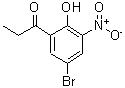 structure of CAS# 90725-67-0, 1-(5-Bromo-2-hydroxy-3-nitrophenyl)-1-propanone;1-(5-Bromo-2-hydroxy-3-nitrophenyl)propan-1-one