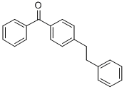 structure of CAS# 91036-10-1, 4-(2-Phenylethyl)Benzophenone;3-07-00-02765 (Beilstein Handbook Reference);4-Phenethylbenzophenone;Brn 3326811