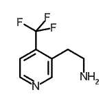 CAS#: 910386-63-9， 2-[4-(Trifluoromethyl)-3-pyridinyl]ethanamine