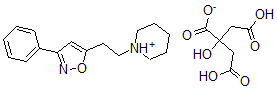 CAS#: 912-12-9， 3-Phenyl-5-(2-piperidinoethyl)isoxazole citrate