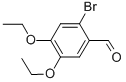 结构式 CAS# 91335-51-2, 2-溴-4,5-二乙氧基苯甲醛