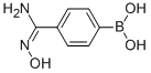 structure of CAS# 913835-61-7, 4-(N'-Hydroxycarbamimidoyl)Benzeneboronic Acid;4-(N'-Hydroxycarbamimidoyl)Benzeneboronic Acid 95%;4-(N'-HYDROXYCARBAMIMIDOYL)BENZENEBORONIC ACID 95;4-Amidoximobenzeneboronic Acid, 95%