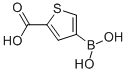 structure of CAS# 913835-91-3, 4-Borono-2-Thiophenecarboxylic Acid;2-Carboxythiophene-4-Boronic Acid 98%;2-CARBOXYTHIOPHENE-4-BORONIC ACID 98;4-BORONOTHIOPHENE-2-CARBOXYLIC ACID