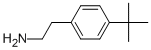 structure of CAS# 91552-82-8, 4-(1,1-Dimethylethyl)-Benzeneethanamine;2-(4-Tert-Butylphenyl)Ethylamine 97%;2-(4-TERT-BUTYLPHENYL)ETHYALMINE;2-(4-TERT-BUTYLPHENYL)ETHYLAMINE