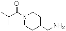 structure of CAS# 915919-75-4, 1-[4-(Aminomethyl)-1-piperidinyl]-2-methyl-1-propanone;1-(1-isobutyrylpiperidin-4-yl)methanamine;MFCD08059855