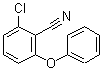 structure of CAS# 91692-70-5, 2-Chloro-6-phenoxybenzonitrile;6-chloro-2-phenoxybenzenecarbonitrile;MFCD00051626;CDS1_000424