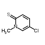 CAS#: 917876-86-9， 5-Chloro-1-methyl-2(1H)-pyridinethione