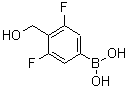 结构式 CAS# 917969-79-0, [3,5-二氟-4-(羟基甲基)苯基]硼酸