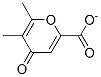 CAS#: 92490-75-0， 5,6-Dimethyl-4-Oxo-Pyran-2-Carboxylate