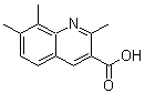 结构式 CAS# 92513-34-3, 2,7,8-三甲基-3-喹啉羧酸