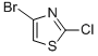 结构式 CAS# 92977-45-2, 4-溴-2-氯-噻唑