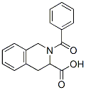 structure of CAS# 93316-40-6, 2-Benzoyl-1,2,3,4-Tetrahydro-Isoquinoline-3-Carboxylic Acid;(3S)-2-(Oxo-Phenylmethyl)-3,4-Dihydro-1H-Isoquinoline-3-Carboxylate;(3S)-2-Phenylcarbonyl-3,4-Dihydro-1H-Isoquinoline-3-Carboxylate;Zinc00358650