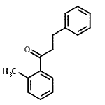 structure of CAS# 93433-65-9, 1-(2-Methylphenyl)-3-phenyl-1-propanone;2'-Methyl-3-phenylpropiophenone;MFCD03842914