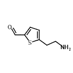 CAS 登录号：93447-75-7， 5-(2-氨基乙基)-2-噻吩甲醛