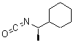 structure of CAS# 93470-26-9, [(1R)-1-Isocyanatoethyl]cyclohexane;(R)-(-)-1-CYCLOHEXYLETHYL ISOCYANATE;(R)-1-CYCLOHEXYLETHYL ISOCYANATE;(R)-1-CYCLOHEXYLETHYLISOCYANATE