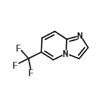 structure of CAS# 936009-02-8, 6-(Trifluoromethyl)imidazo[1,2-a]pyridine;6-(trifluoromethyl)-4-hydroimidazo[1,2-a]pyridine;6-(Trifluoromethyl)imidazo[1,2-a]pyridine;6-Trifluoromethyl-imidazo[1,2-a]pyridine