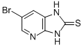 structure of CAS# 93752-20-6, 6-Bromo-1,3-Dihydro-2H-Imidazo[4,5-b]Pyridine-2-Thione;6-Bromo-1,3-Dihydro-Imidazo[4,5-B]Pyridine-2-Thione;Mls001047452;Smr000427861