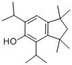 结构式 CAS# 93892-40-1, 4,6-二(异丙基)-1,1,3,3-四甲基茚满-5-醇