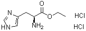 结构式 CAS# 93923-84-3, L-组氨酸乙酯盐酸盐(1:2)