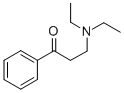 structure of CAS# 94-38-2, 3-(Diethylamino)-1-Phenyl-1-Propanone;3-Diethylamino-1-Phenyl-Propan-1-One;3-(Diethylamino)-1-Phenyl-1-Propanone;Aids-160177