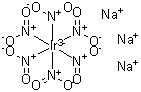 structure of CAS# 94022-51-2, Hexakis(Nitrito) Iridate Trisodium;Trisodium Hexakis(Nitrito-N)Iridate;Sodium Hexanitritoiridate(III), 99%;Sodiumhexanitroiridate(III),99%