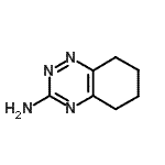 structure of CAS# 94103-64-7, 5,6,7,8-Tetrahydro-1,2,4-benzotriazin-3-amine;5,6,7,8-tetrahydro-1,2,4-benzotriazin-3-amine;5,6,7,8-Tetrahydro-1,2,4-benzotriazin-3-amine #;5,6,7,8-Tetrahydro-1,2,4-benzotriazine-3-amine