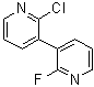 结构式 CAS# 942206-09-9, 2-氯-2'-氟-3,3'-联吡啶