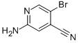 structure of CAS# 944401-72-3, 2-Amino-5-Bromoisonicotinonitrile;4-Pyridinecarbonitrile, 2-Amino-5-Bromo-;2-AMINO-5-BROMOISONICOTINONITRILE