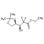 CAS#: 95058-93-8， Ethyl 2-deoxy-2,2-difluoro-4,5-O-isopropylidene-D-threo-pentonate