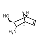 structure of CAS# 95630-78-7, [(1R,2R,3S,4S)-3-Aminobicyclo[2.2.1]hept-5-en-2-yl]methanol