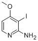 structure of CAS# 956485-64-6, 3-Iodo-4-Methoxy-2-Pyridinamine;2-Pyridinamine, 3-Iodo-4-Methoxy-;3-Iodo-4-Methoxypyridin-2-Amine