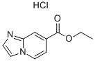结构式 CAS# 957120-75-1, 咪唑并[1,2-a]吡啶-7-羧酸乙酯盐酸盐