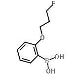 structure of CAS# 958452-26-1, [2-(3-Fluoropropoxy)phenyl]boronic acid;2-(3-Fluoro-propoxy)-benzenebornic acid