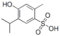CAS 登录号：96-68-4， 4-羟基-2-甲基-5-(1-甲基乙基)-苯磺酸