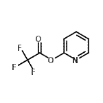 structure of CAS# 96254-05-6, 2-Pyridinyl trifluoroacetate;2- pyridine;2-(Trifluoroacetoxy)pyridine;2-(trifluoroacetyloxy)pyridine