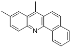 结构式 CAS# 963-89-3, 7,9-二甲基苯并吖啶
