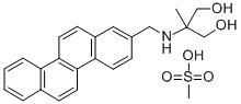 CAS#: 96403-59-7， 1,3-Propanediol, 2-((2-Chrysenylmethyl)Amino)-2-Methyl-, Methanesulfonate (Salt)