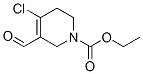 structure of CAS# 96507-72-1, 4-Chloro-3-Formyl-5,6-Dihydro-1(2H)-Pyridinecarboxylicacid Ethyl Ester;4-Chloro-3-Formyl-5,6-Dihydro-2H-Pyridine-1-Carboxylic Acid Ethyl Ester;Ethyl 4-Chloro-3-Methanoyl-5,6-Dihydro-2H-Pyridine-1-Carboxylate