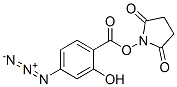 structure of CAS# 96602-46-9, 4-Azidosalicylic Acid N-Hydroxysuccinimide Ester;(2,5-Dioxopyrrolidin-1-Yl) 4-Azido-2-Hydroxy-Benzoate;4-Azido-2-Hydroxybenzoic Acid (2,5-Dioxo-1-Pyrrolidinyl) Ester;4-Azido-2-Hydroxy-Benzoic Acid Succinimido Ester