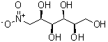 structure of CAS# 96613-89-7, 1-Deoxy-1-nitro-D-iditol;6-Nitro-hexane-1,2,3,4,5-pentaol