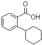 structure of CAS# 97023-48-8, 2-Cyclohexylbenzoic acid;2-biphenylcarboxylic acid;2-CYCLOHEXYLBENZOICACID