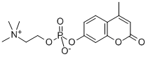 结构式 CAS# 97055-84-0, 4-甲基伞形酮磷酸胆碱