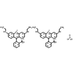 CAS#: 97171-85-2， 9-(2-Carboxyphenyl)-3,6-Bis(Ethylamino)-Xanthylium Silicate